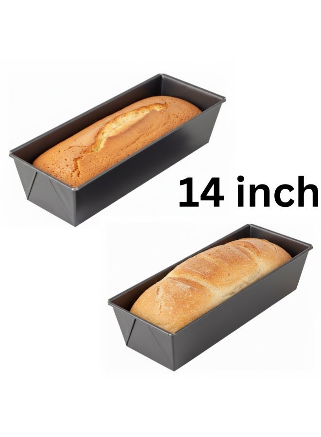 AMM 14‑Inch Non-Stick Loaf Pan – Heavy Duty Bread & Cake Baking Tin for Homemade Treats - Image 4